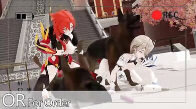 Himeko's Beastly Encounter with Rita in 'AKT Old'