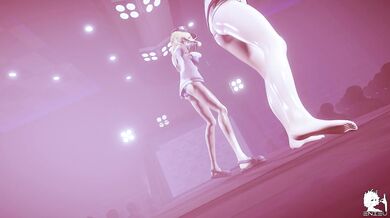 Sexy Hibikase MMD Porn Show