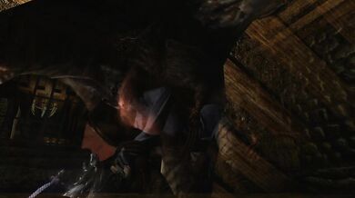 Skyrim Whore Filled with Sexual Desires Robs Beastly Monster's Semen