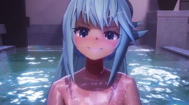 Japanese High School Girl Takes a Steamy Shower in the Bathroom - 4K Ultra HD
