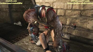Shao Kahn's Sex Slave Cassie Cage in Mortal Kombat 11 Hentai Animation