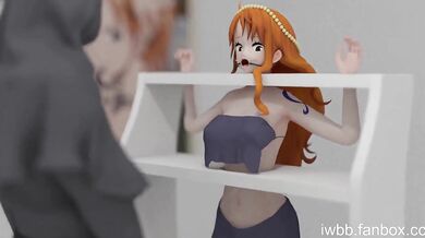 Nami from One Piece Gets Gutted and Tortured!!