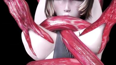 Little Ballerina Slut: Hina Fucks Hard in 3D