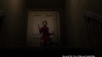 10 Inch Monster Cock Pounding Ada Wong's Tight Asian Pussy in a G-Virus Filled Frenzy