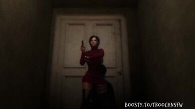 10 Inch Monster Cock Pounding Ada Wong's Tight Asian Pussy in a G-Virus Filled Frenzy