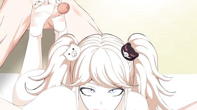 Junko's Threesome [Zeojen] could be rewritten as Junko Takes On Two In 'Zeojen's Threesome' or simply Junko's Threesome With Zeojen.