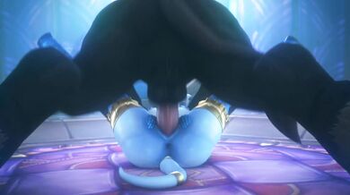 Racey Draenei Gals Get Steamy in 'Under Pressure' [Noname55]