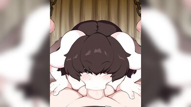 Tewi's Juicy Twat Getting Nailed By A Bunch Of Horny Animals
