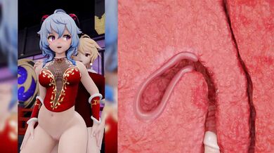 Naughty Nurse Nailed by a Monster [Toone]