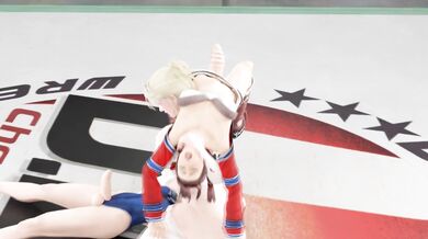 Makoto Aihara & Miss Spencer's Rumble Roses Threesome with Aigle