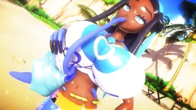 Nessa's Watery Inflation Censored with Sounds