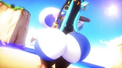 Nessa's Watery Inflation Censored with Sounds