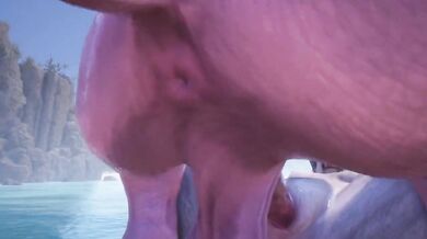Rugged Beast Fucks Rough Girl to Completion in Wild Nature