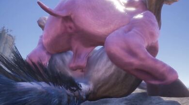 Rugged Beast Fucks Rough Girl to Completion in Wild Nature