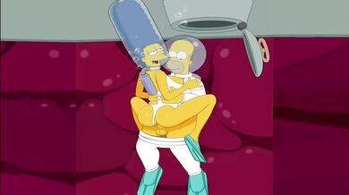 Underwater Debauchery: Marge and Homer's Aquatic Fuck Fest