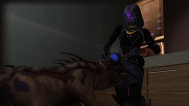 Tali's Incomplete Varren Licking Adventure