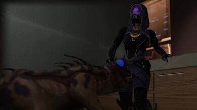 Tali's Incomplete Varren Licking Adventure