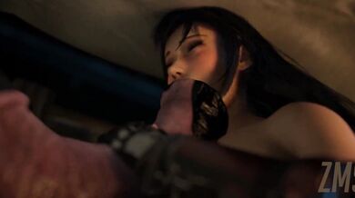 Tifa's Long Night of Hardcore Fucking in ZMSFM Hentai Porn Video