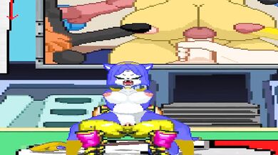 Massive Cum Explosions with Krystal in Mugen Compatibility #1