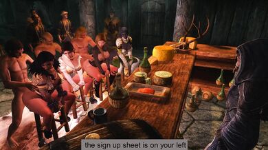 Fuck Fest at the Whorehouse in Elder Scrolls V: Skyrim