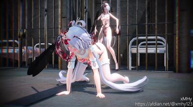 Luo Tianyi and Haku get fucked up in jail part 2 by xmhy