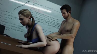 Sexy Chloe Takes a Stroke with Handsome Golfer Gavin in this 3-Hole Orgy!