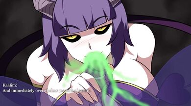 The Succubus and the Warlock's Erotic Battle in Zellthine, Part 1