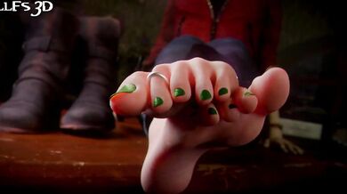 Claire's Hot Foot Fetish Exposed