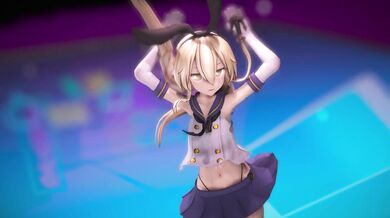 Pussy Pounding with the Shimakaze Squad in 'Heart Attack' MMD Hentai!