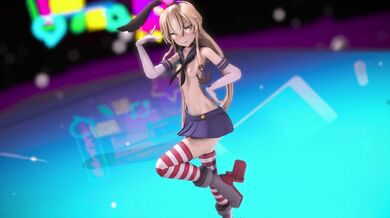 Pussy Pounding with the Shimakaze Squad in 'Heart Attack' MMD Hentai!