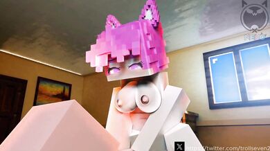 The Hot and Horny Mizuki Gets Herself Off in Minecraft's Raging R18 Fun Fest #1