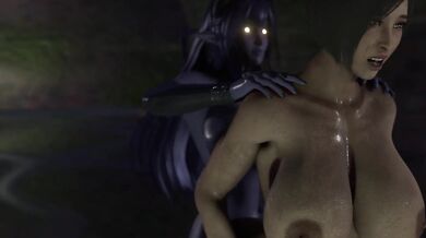 Futa on Femme: Sinia's Shemale Fuckfest with Ada Wong