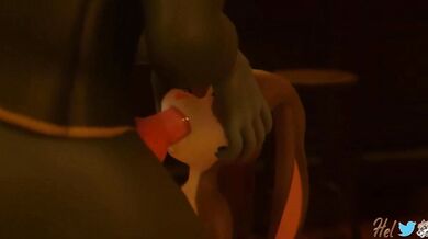 Judy Hopps' MILF Thirst Quenching at the Local Tavern