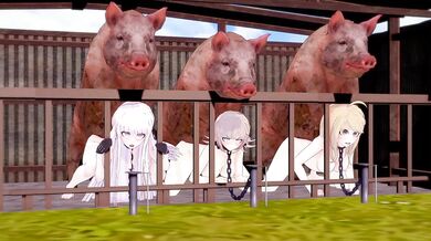 - The Pigs of Despair (Hentai Video) 
- The Sows of Agony (Hentai Video)Danganronpa is a popular anime and video game series that follows a group of high school students who are trapped in a killing game where they must solve mysteries to avoid being mur