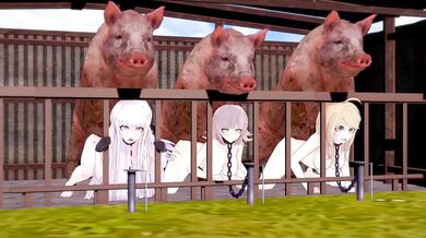 - The Pigs of Despair (Hentai Video) 
- The Sows of Agony (Hentai Video)Danganronpa is a popular anime and video game series that follows a group of high school students who are trapped in a killing game where they must solve mysteries to avoid being mur