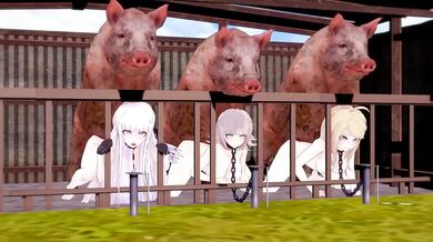 - The Pigs of Despair (Hentai Video) 
- The Sows of Agony (Hentai Video)Danganronpa is a popular anime and video game series that follows a group of high school students who are trapped in a killing game where they must solve mysteries to avoid being mur