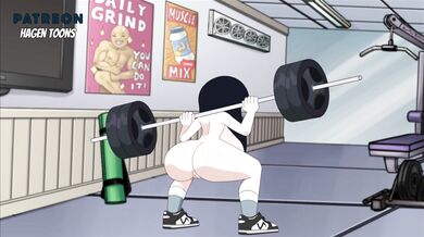Sweat-inducing Fitness Regimen with Audrey in Motion [Hand-drawn Animation Series]