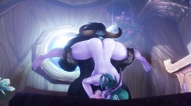 Tauren and Tyrande's Frenzied Lust