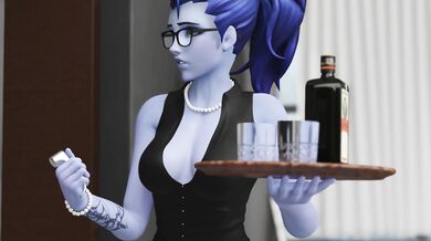 Taking the Reins: The Widow's Dark Desire Fulfilled by Blacked and Aphy3d