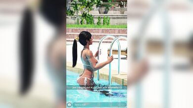Japanese Studs Playing with Their Wet Dicks in a Hot Pool