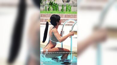 Japanese Studs Playing with Their Wet Dicks in a Hot Pool