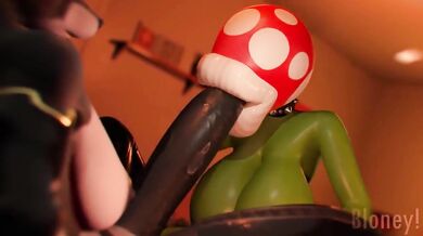 A Furry's Dick Gets Sucked by the Piranha Plant