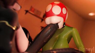 A Furry's Dick Gets Sucked by the Piranha Plant