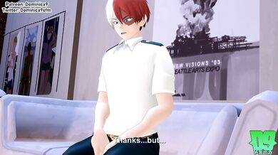 The Unbelievable Todoroki Surprise Birthday Gift Pt 1: A Hentai Adventure You'll Never Forget!
