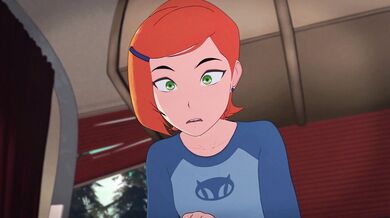 Busty babe Gwen gets boned by Ben's big cock in anime summer heat *UPDATED*