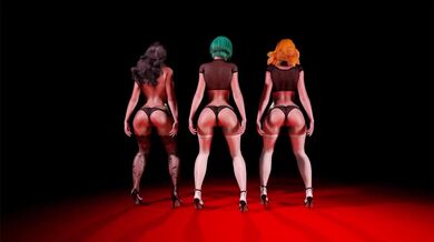Tailor-Made Threesome: RedApple2's Ass-Shaking Adventure