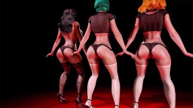 Tailor-Made Threesome: RedApple2's Ass-Shaking Adventure