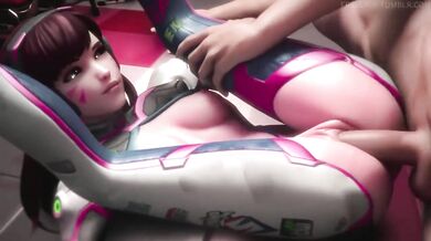 Tunneling Through D.Va's Haven - Splinterdick