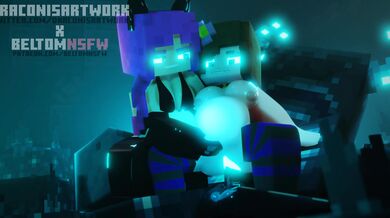 Jenny and the Warden's BDSM Sex Romp in Minecraft (beltonNSFW)