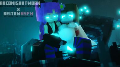 Jenny and the Warden's BDSM Sex Romp in Minecraft (beltonNSFW)